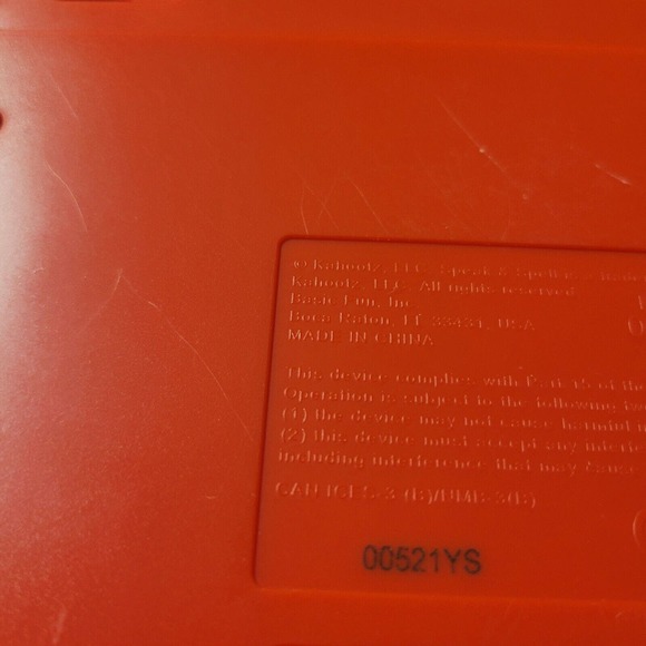 Speak & Spell Learning Electronic Talking Toy - Picture 6 of 6